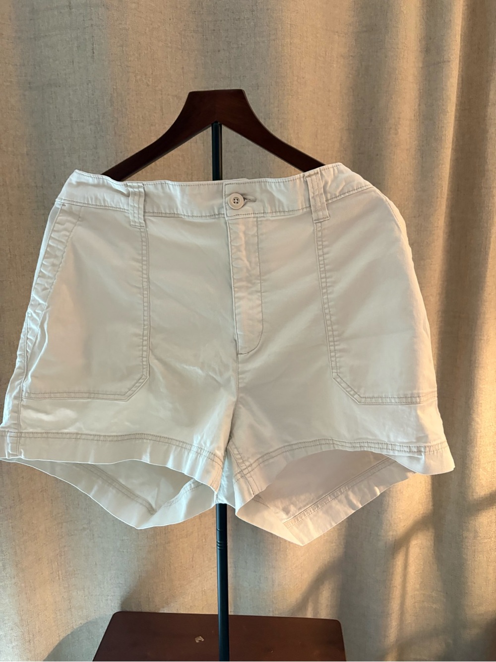 Old Navy Chino Light Tan Cotton Utility Shorts